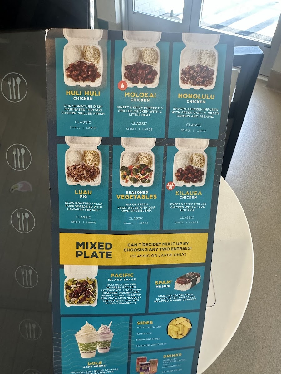 Hawaiian Bros Menu - Image 4